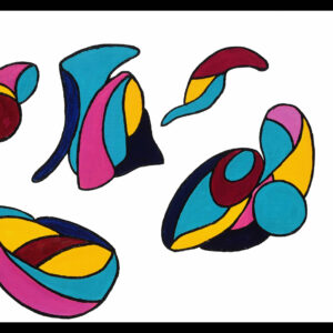 ATTENTE IMPATIENTE ACRYLIQUE SUR TOILE 50/70