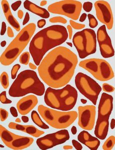 BULLES DE REVE HUILE SUR TOILE MAROUFLEE 130/100