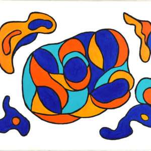 ETERMINATION ACRYLIQUE SUR TOILE 50/70