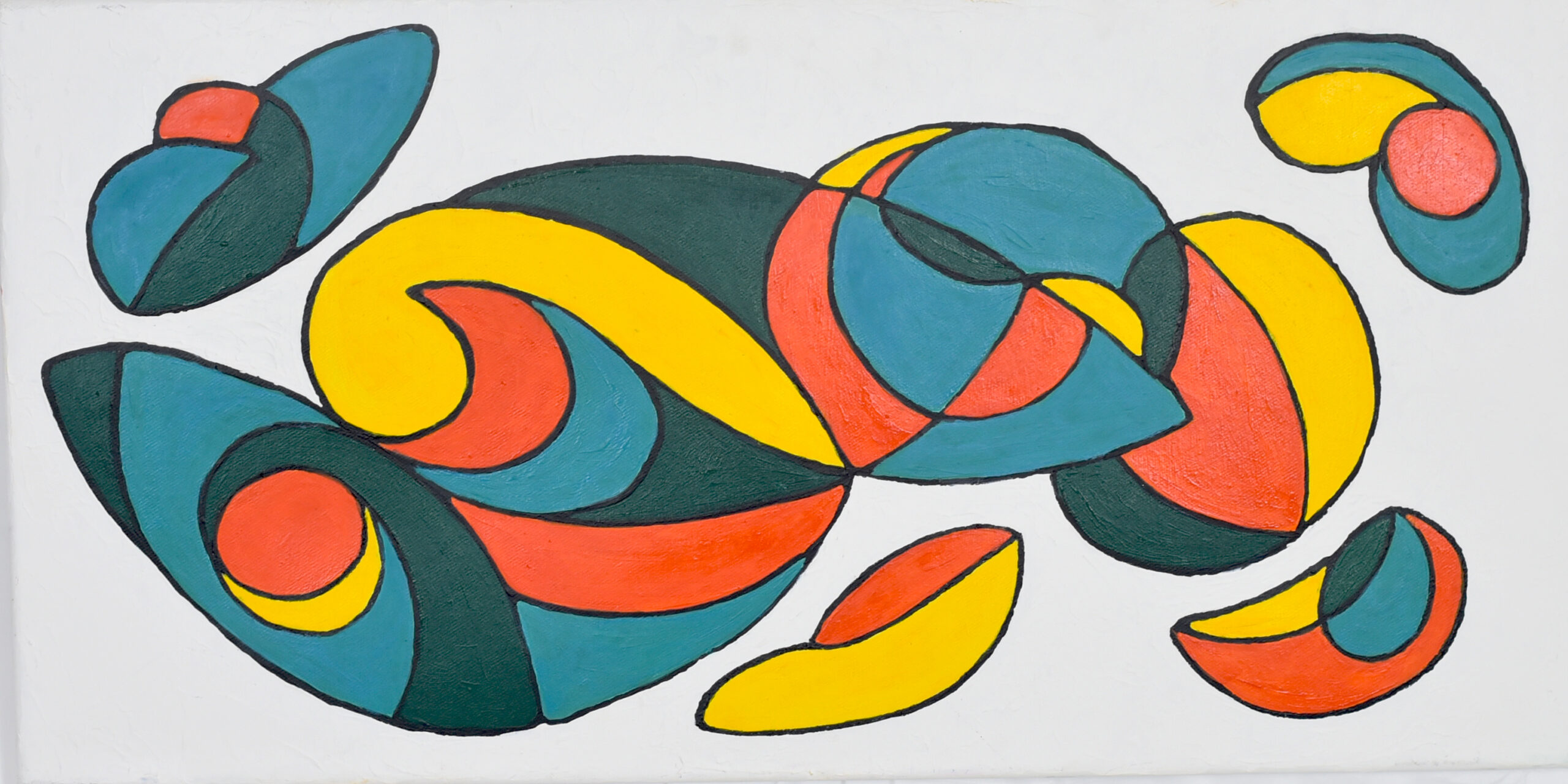 ESTIVE II HUILE SUR TOILE 40/80