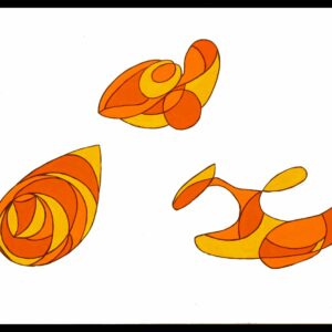 EVOLUTION 4 HUILE SUR TOILE 70/100