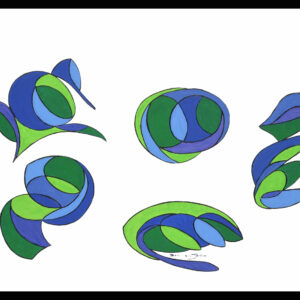 EVOLUTION 3 HUILE SUR TOILE 70/100