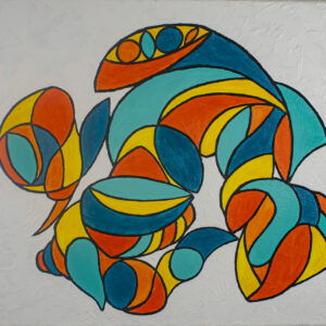 ETE DES MOISSONS HUILE SUR TOILE 60/50