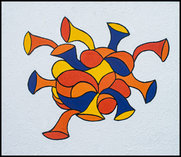 FLORAISON HIVERNALE HUILE SUR TOILE 60/70