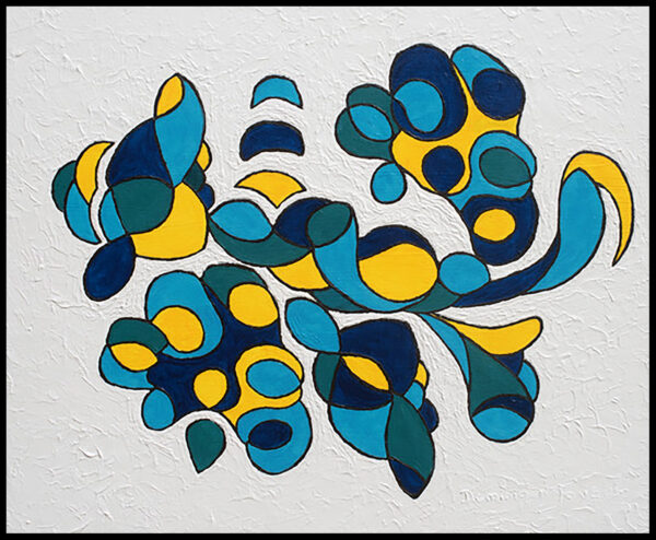 INSTANT SUSPENDU HUILE SUR TOILE 60/73