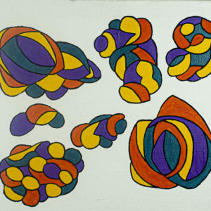 LA VIE COMMENCE HUILE SUR TOILE 50/60