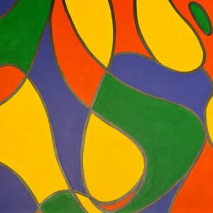 LES MYSTERES DE L'ESPACE TEMPS HUILE SUR TOILE 130 89