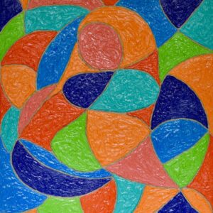 MATERNITE ACRYLIQUE SUR TOILE 60/50