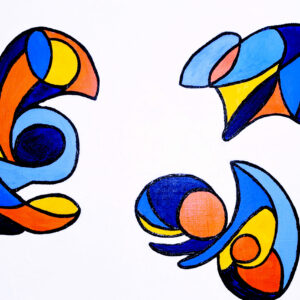 NIDATION III HUILE SUR TOILE 50/70