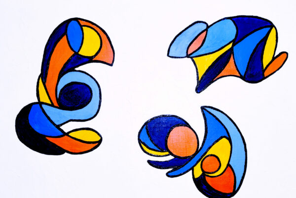 NIDATION III HUILE SUR TOILE 50/70