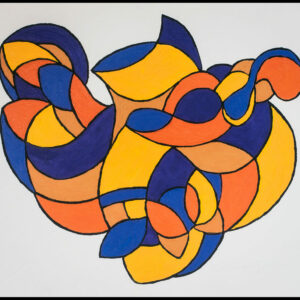 OCEANS RESCAPES HUILE SUR TOILE 60/73