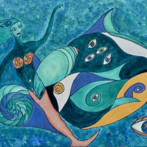 PROMESSE DE RENOUVEAU HUILE SUR TOILE 65/92