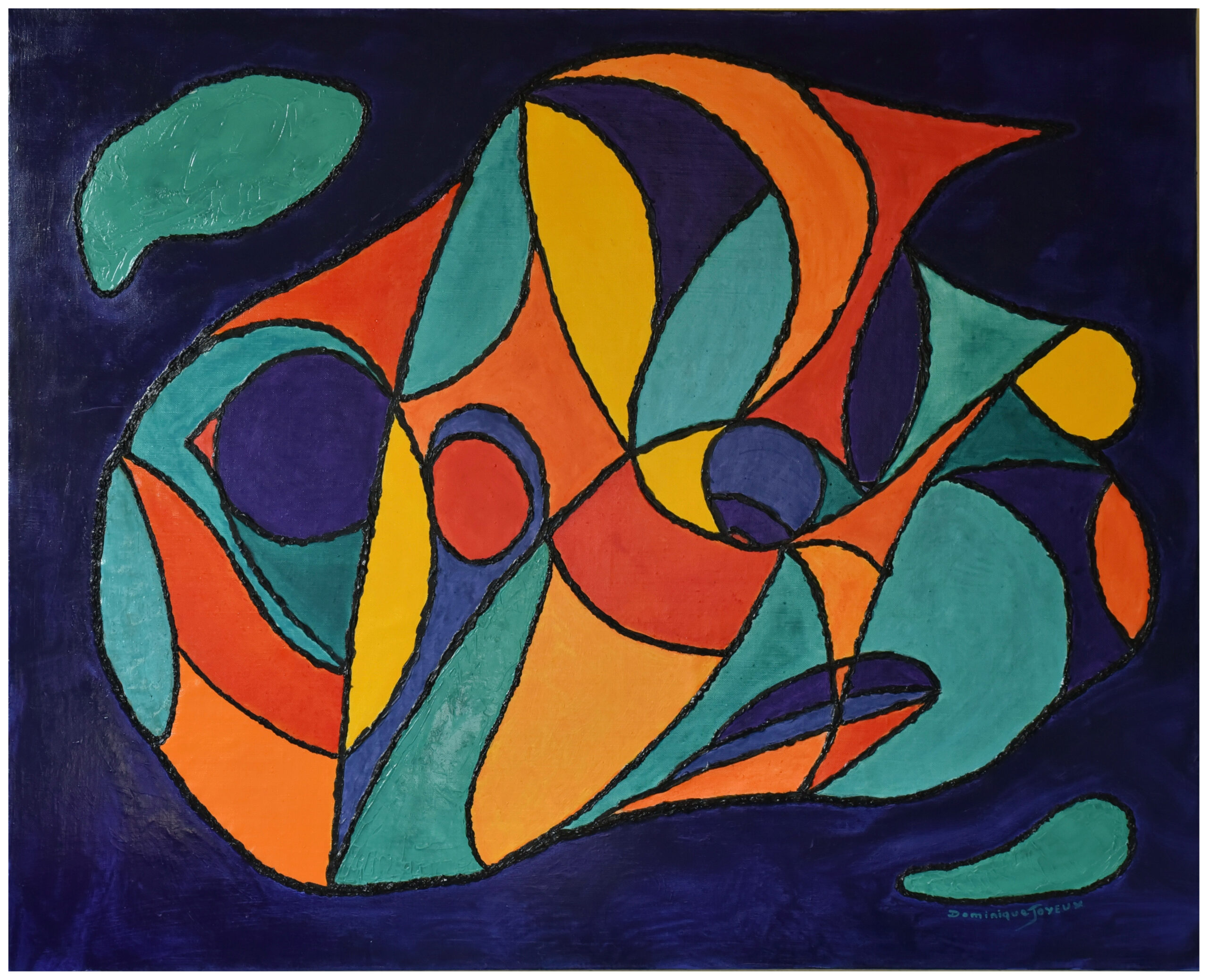 RESURGENCE HUILE TOILE SUR 80/100