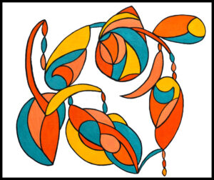 TOUT EST LIE HUILE SUR TOILE 54/65