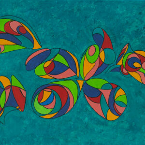 LA REVOLTE DES CORAUX HUILE SUR TOILE 80/100