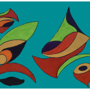 NEFS MUSICALES 70/100 ACRYL SUR TOILE